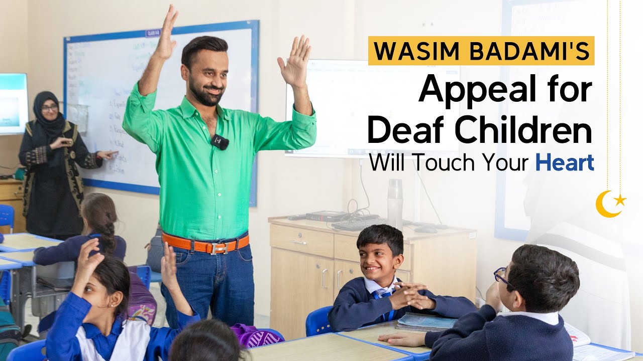 Wasim Badami&rsquo;s Appeal for Deaf Children Will Touch Your Heart - USA