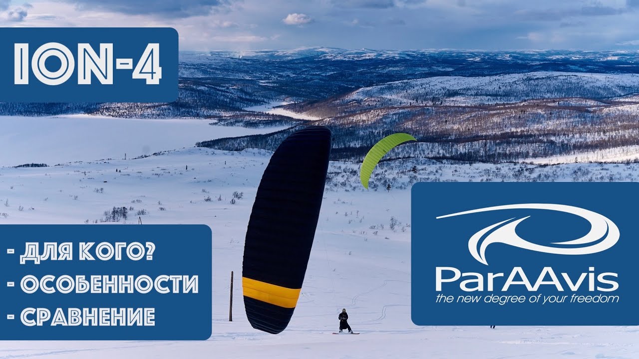 Кайт ParAAvis iON-4 | Большой Обзор | Выбор лучшего парафойла для гидрофойла и твинтипа
