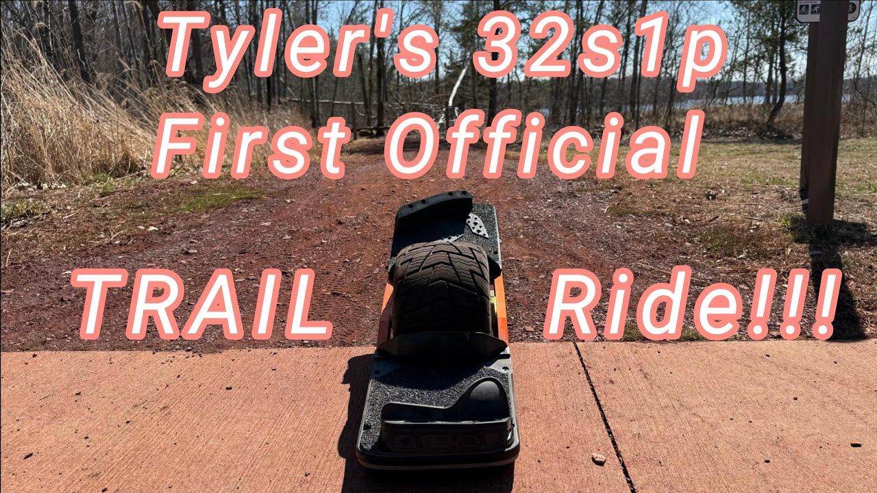 Tyler's New VESC XR 134v First Trail Time!!!