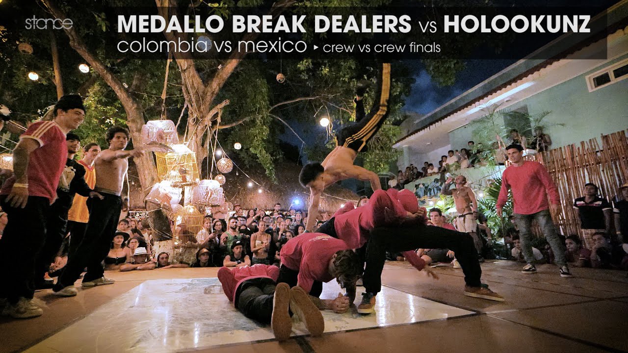 MEDALLO Break Dealers #colombia vs HOLOOKUNZ #mexico Crew Final @ Paradise Battle 2020 // .stance