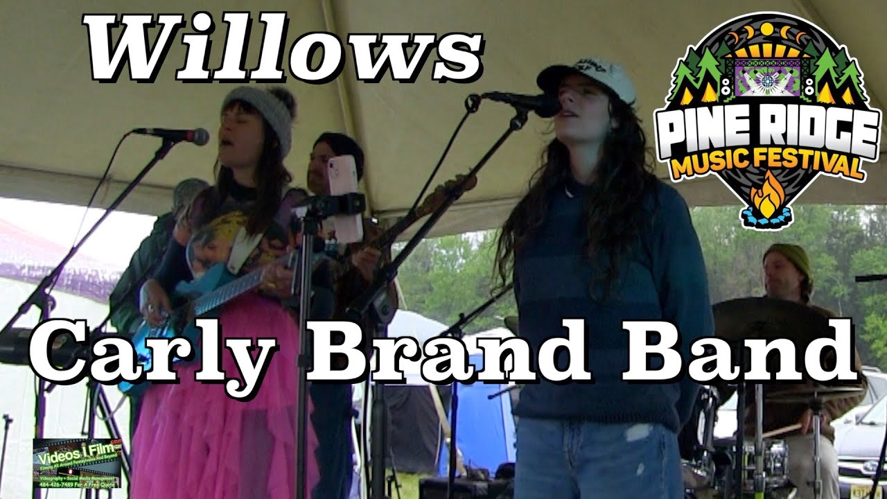 Группа Carly Brand Band исполнила песню Willows вживую под шатром.