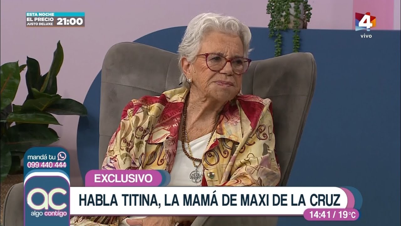 Algo Contigo - Titina Reffino habla por primera vez en televisión