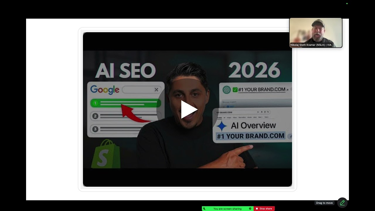 introdukton til SEO og SoMe strategi