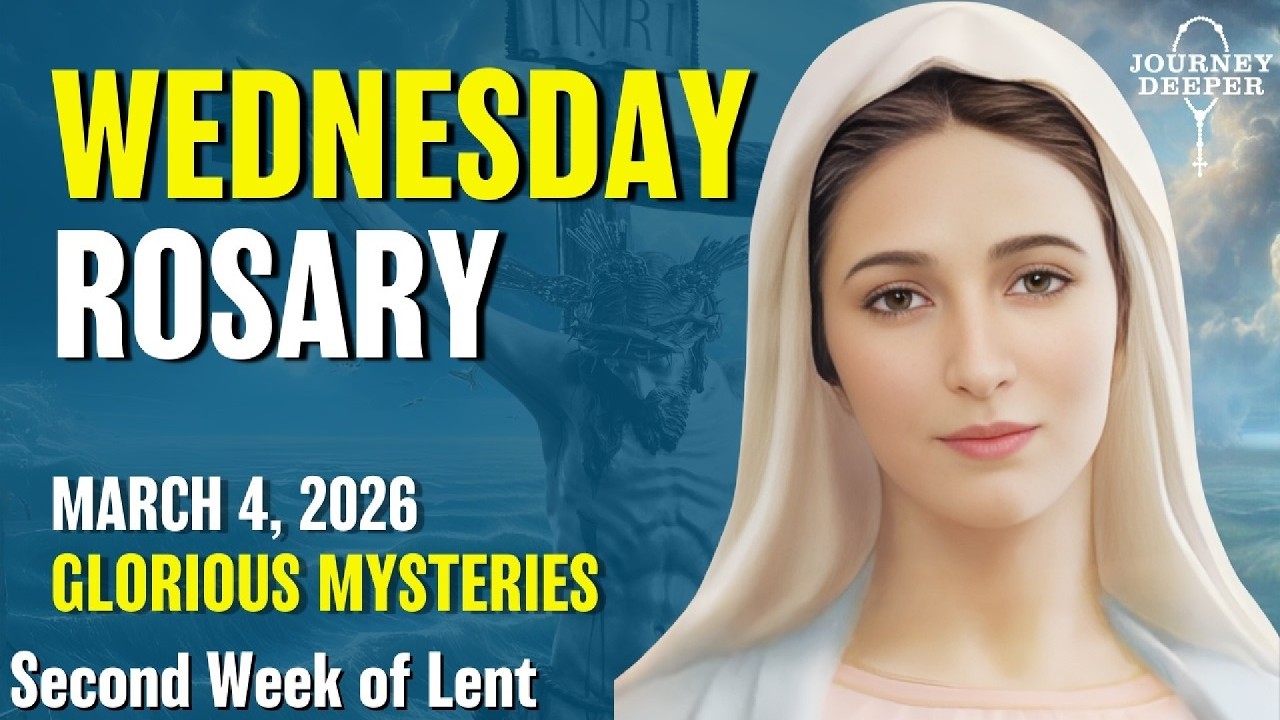 Pray the Glorious Mysteries of the Rosary March 4, 2026 | Holy Rosary