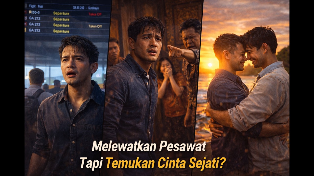 Ketinggalan Penerbangan ke Surabaya — Tapi Bertemu Pria yang Membuat Semua Berharga
