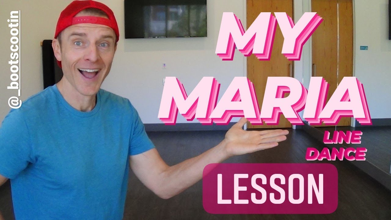 MY MARIA  --  Line Dance LESSON