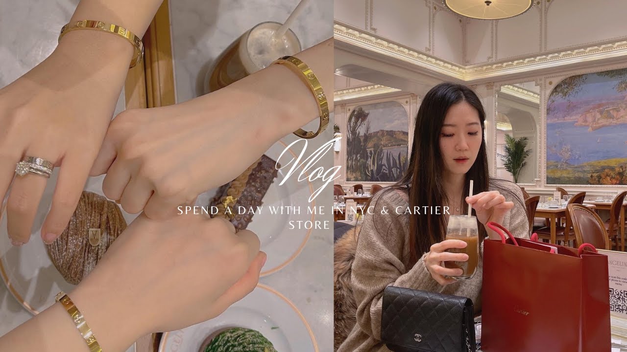 VLOG: Spend a day with me in NYC & First time going to Cartier 💎✨