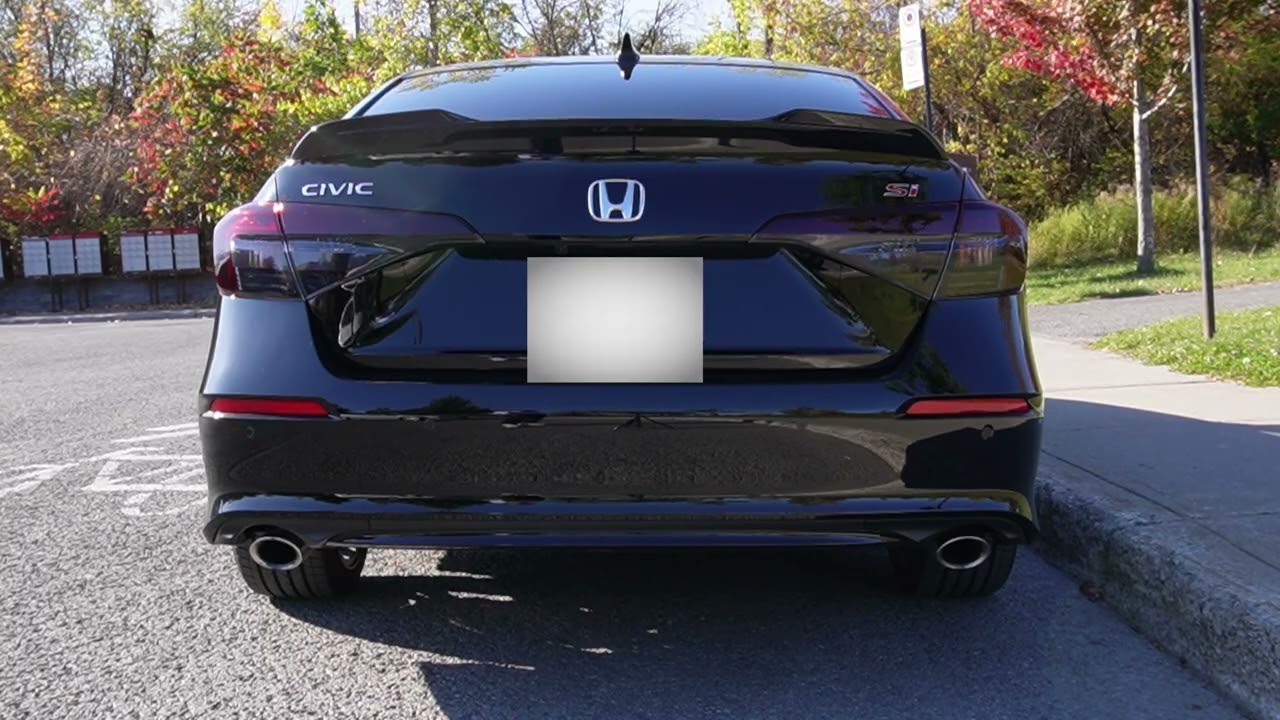 2025 Honda Civic Si Stock Exhaust Sound
