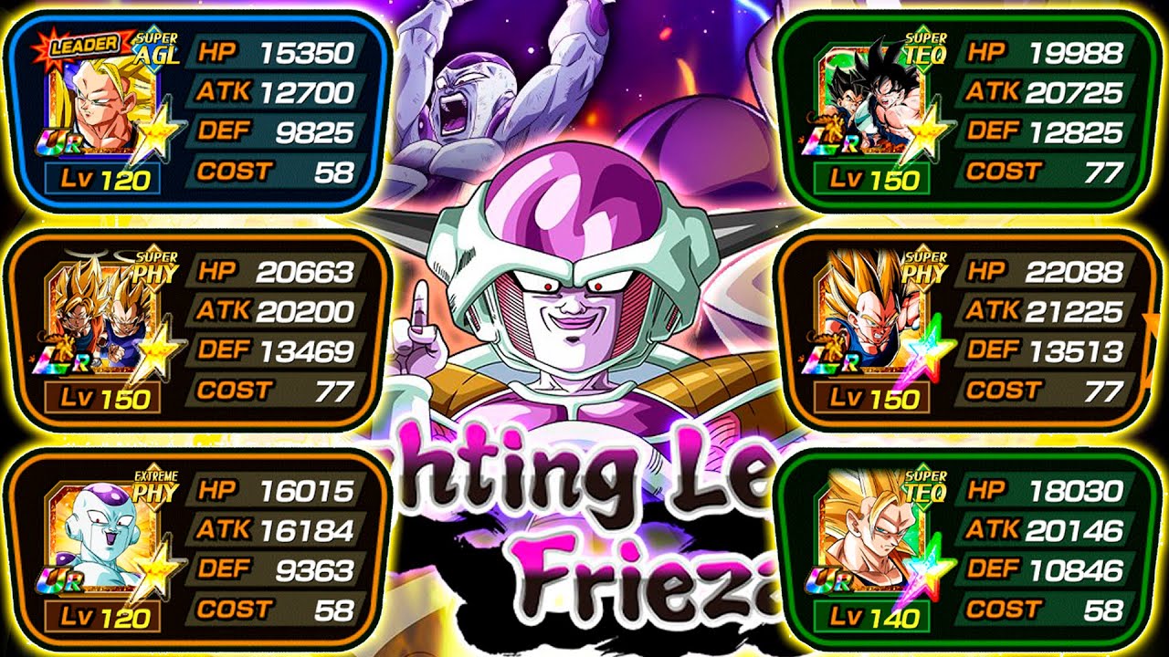 Otherworld Warriors категория VS Frieza в Dokkan Battle !