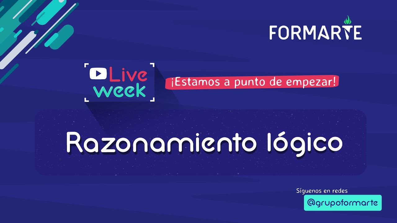 🔴 Solución de ejercicios EN VIVO tipo UdeA: Razonamiento Lógico | #LiveWeekUdeA