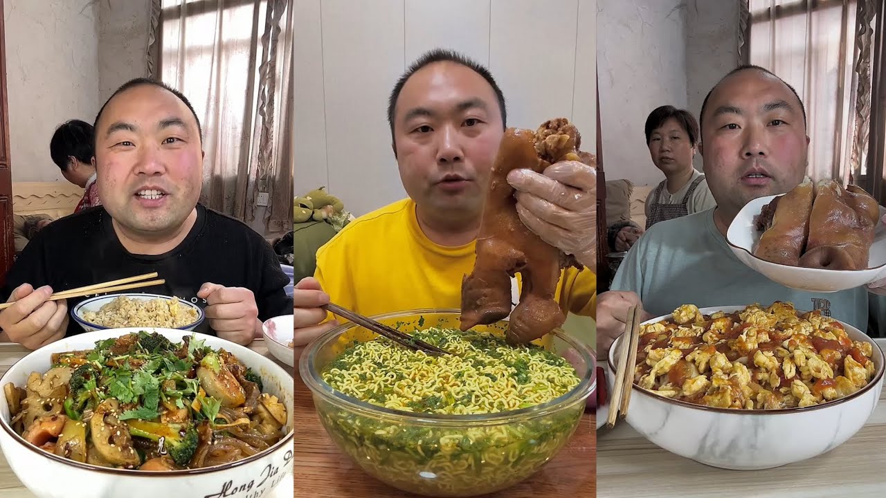 Mukbang #86 :Eat pig brain belly pork, Fried skewers 😋🤤.#belly #yummy #mukbang #food    