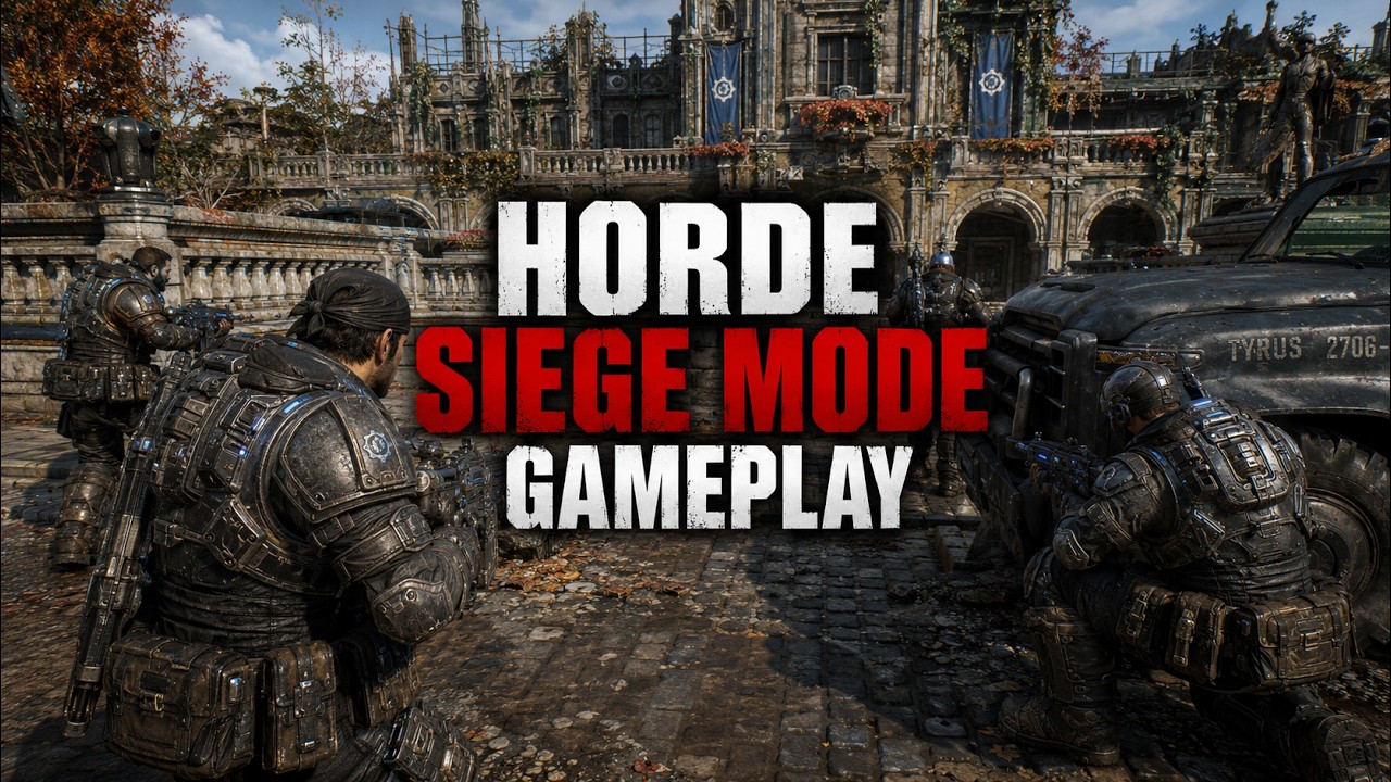 Полный разбор режима Horde Siege в Gears of War: E-Day