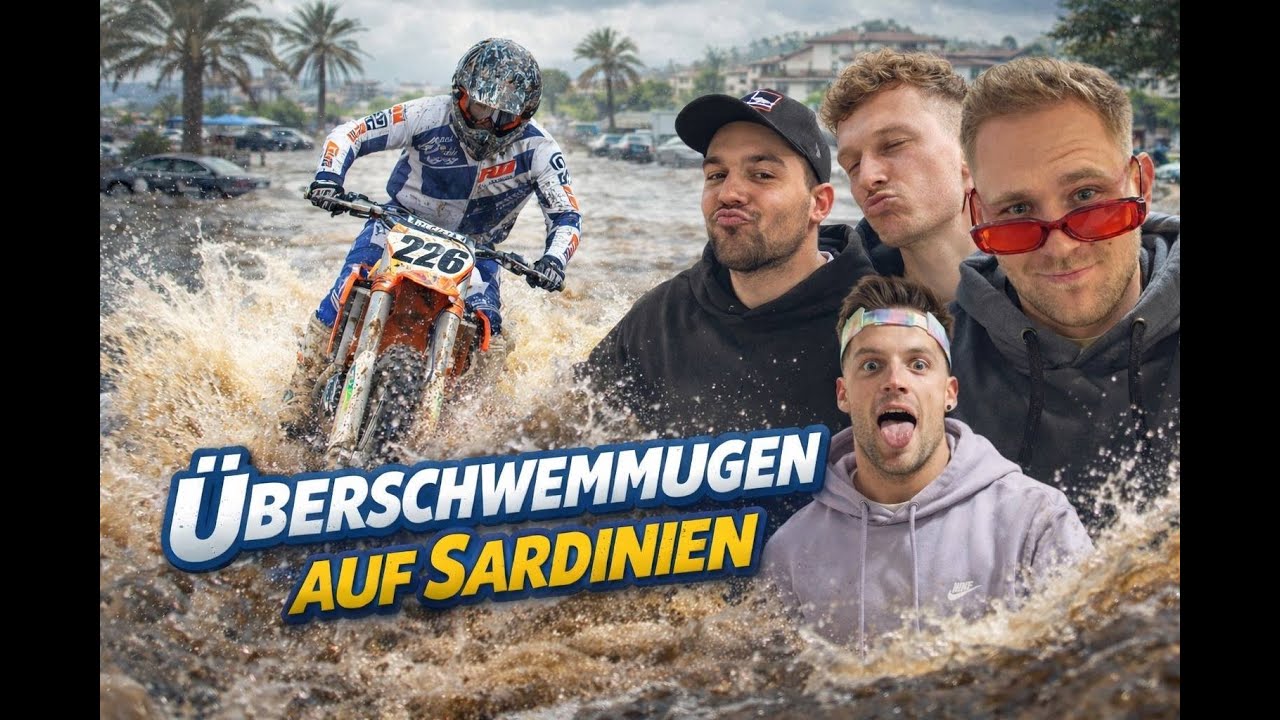 Motocross Bootcamp auf Sardinien - &Uuml;berschwemmung & Ausnahmezustand