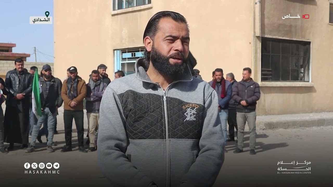 معلمو الشدادي يعلنون الإضراب ويطالبون بضمهم رسمياً إلى مديرية التربية وتسوية ملفاتهم الإدارية.
