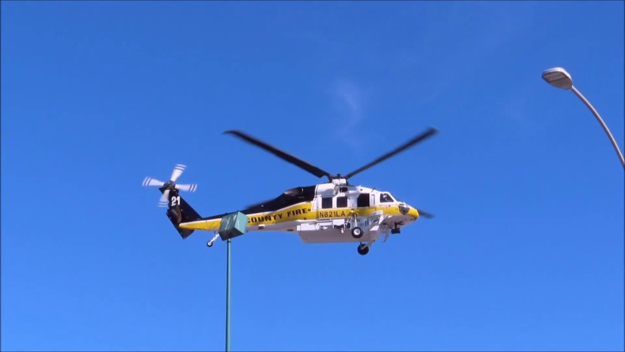 HAI Heli-Expo 2020 Anaheim California  Arriving and Departing Helicopters
