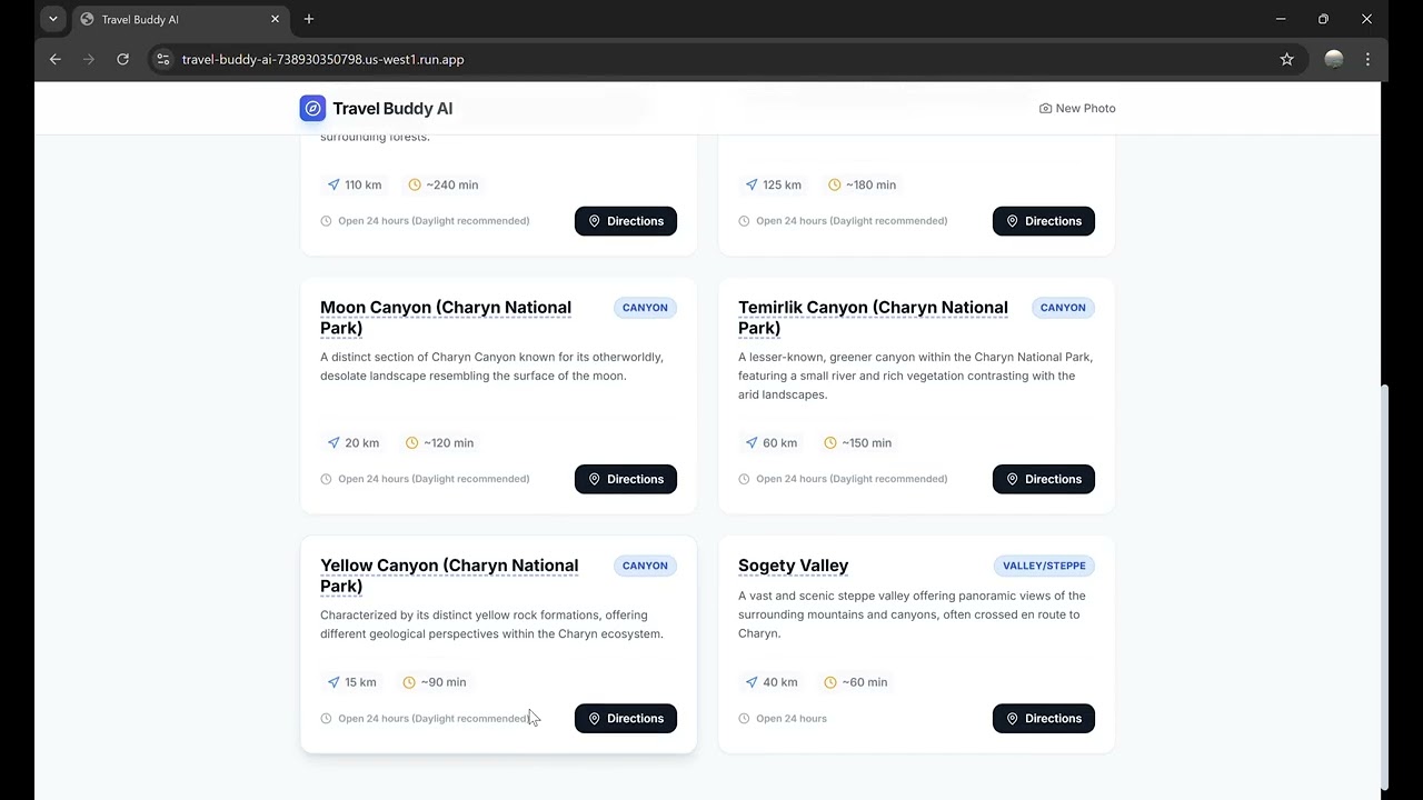 Travel Buddy | Demonstration