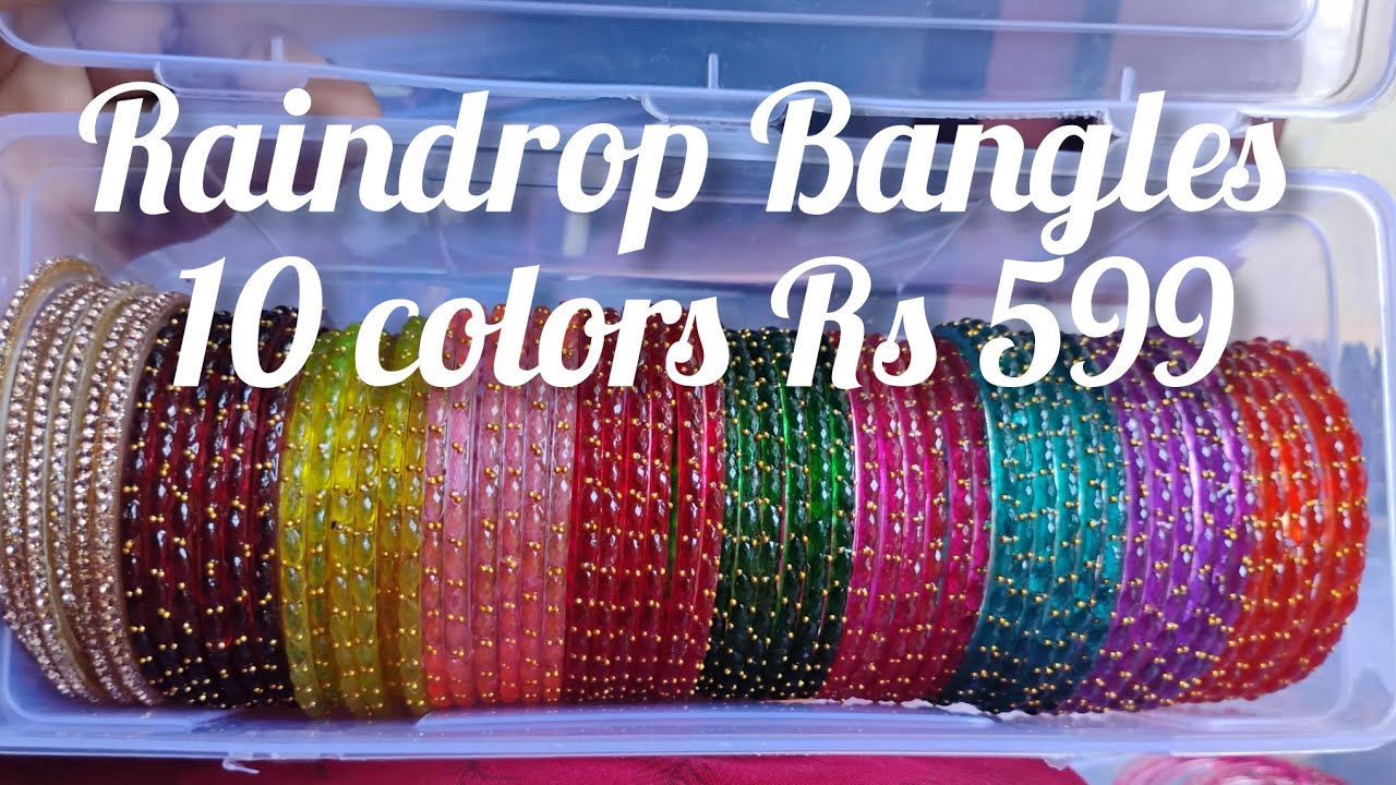 Trending Raindrop Bangles #viralvideo #trending #collection #new #bangles
