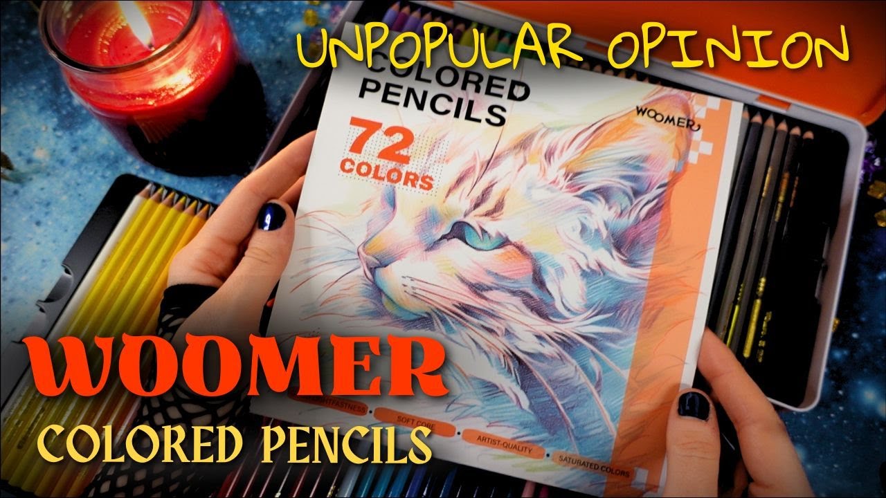 Unpopular Opinion: Woomer Colored Pencils Review | Adult Colouring