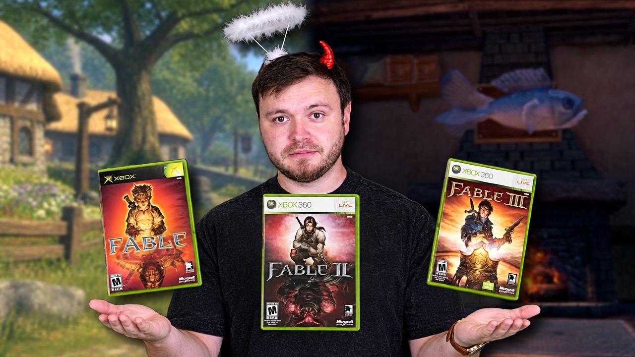 Я никогда не играл в Fable... Поэтому в каждой части я становился всё злее