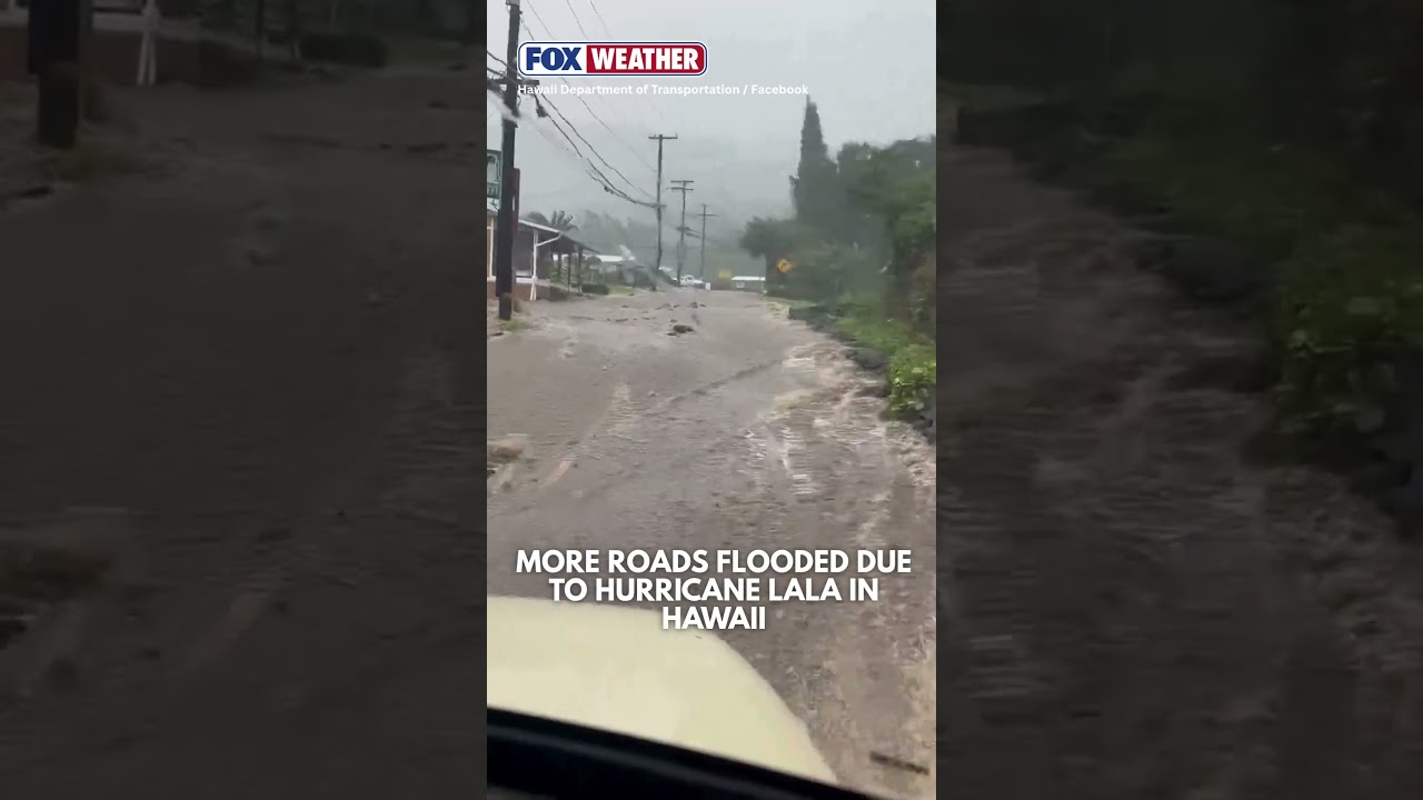 HURRICANE HQ 🌧️: Flooded Roads Have Become A Normal Occurrence For Residents Throughout Hawaii