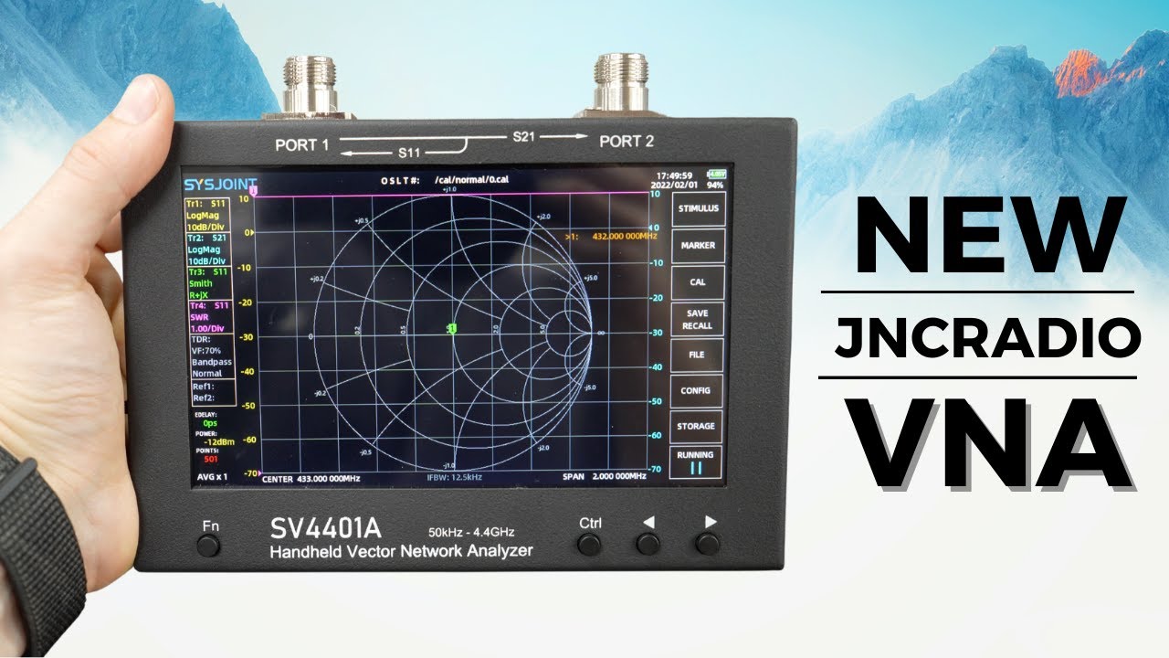 NEW Handheld Vector Network Analyser