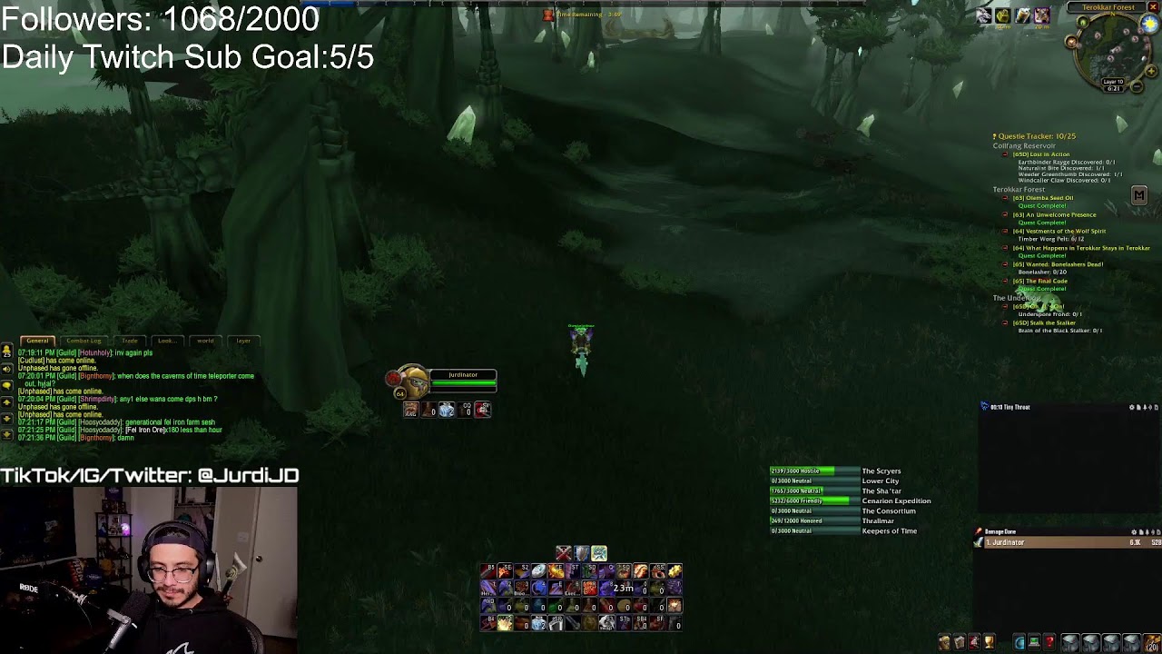 NEW DISCORD!🚨TBC TIME🚨 BEST PROT PAL/PROT WAR POV🚨WARRIOR LEVELING🚨ARENAS LATER 🚨NIGHTSLAYER HORDE