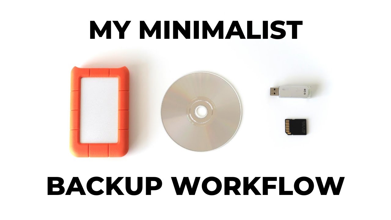 My Simple Backup Workflow for Photographers | Never Lose Data Again