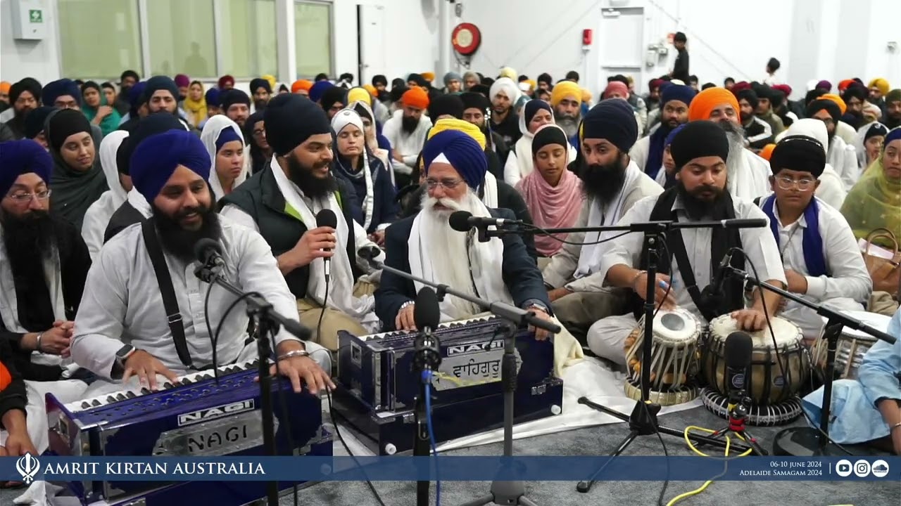 Giani Gurdev Singh Ji Australia - Adelaide Smagam 2024 - Saturday Evening