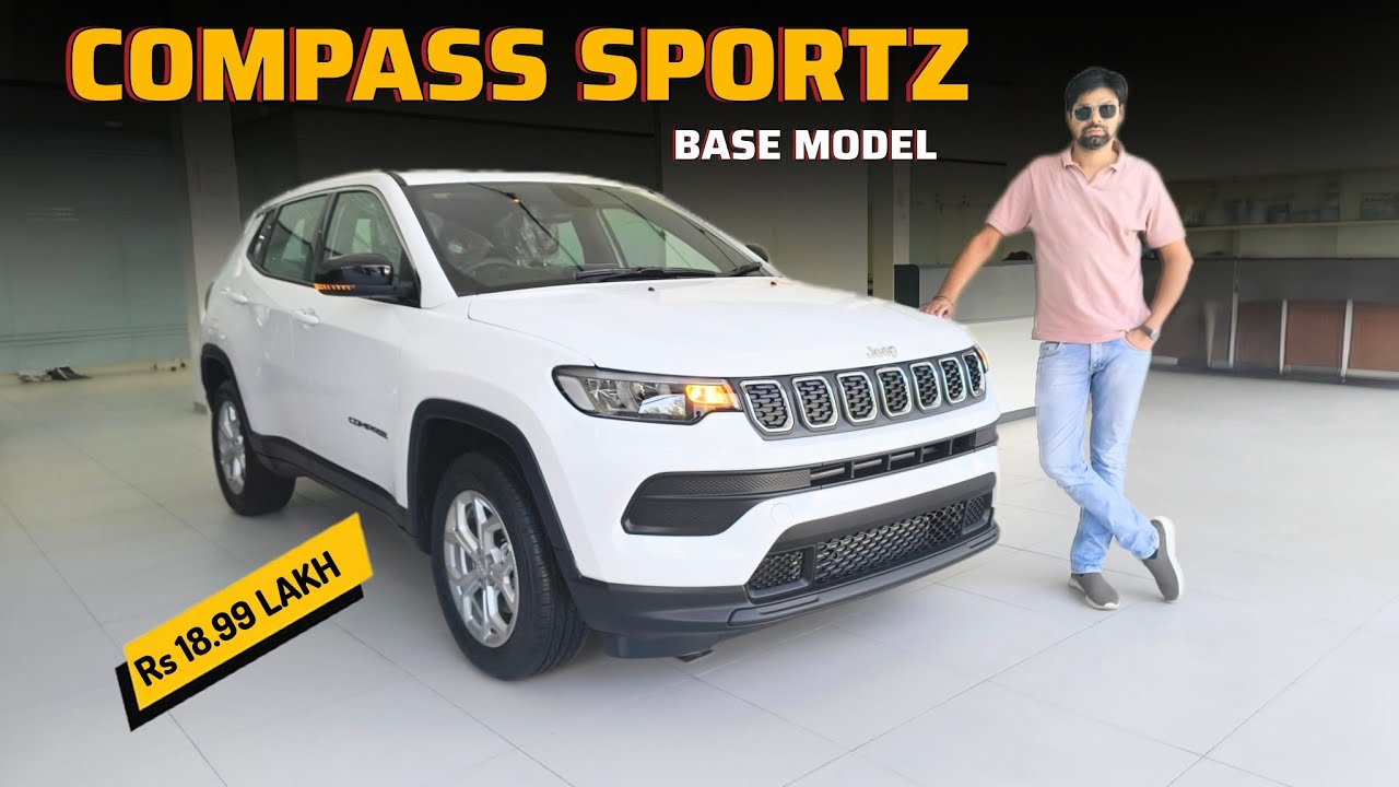 Jeep Compass Sports ❣️ American Luxury Comfort & Realibility in Just ₹18.99 Lakh