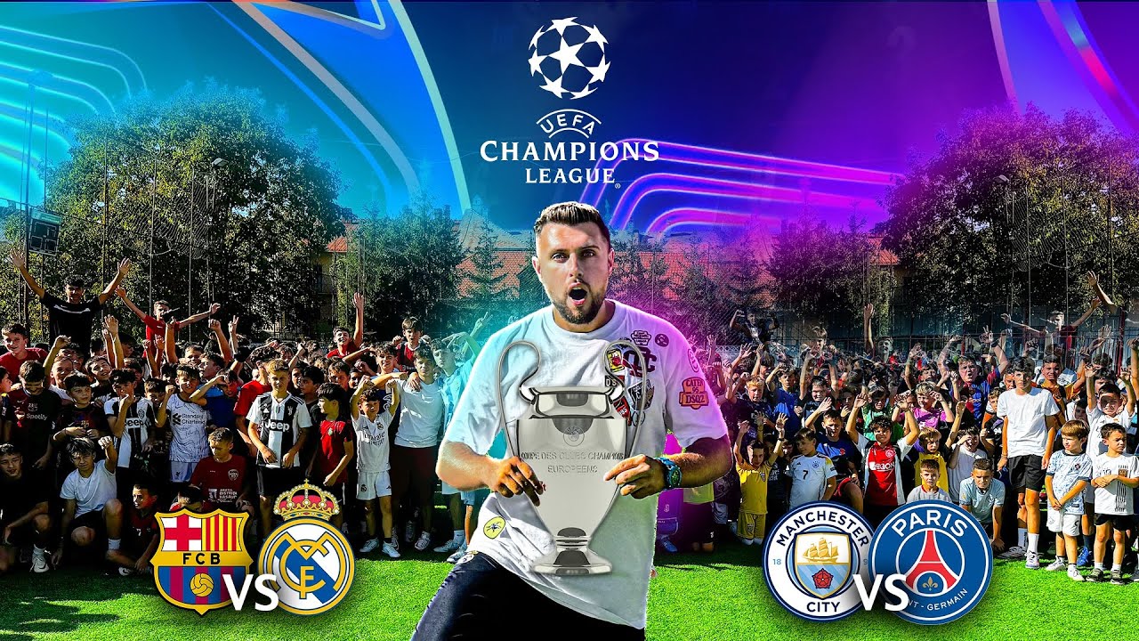 SIMULEZ NOUL FORMAT UEFA CHAMPIONS LEAGUE ÎN VIAȚA REALĂ CU 400 DE ABONAȚI! RECORD!!
