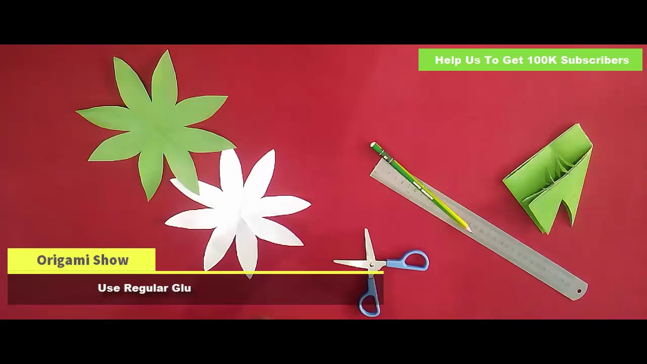 Origami Tutorial | How to Make DIY Paper Flower for Beginners | Origami Show