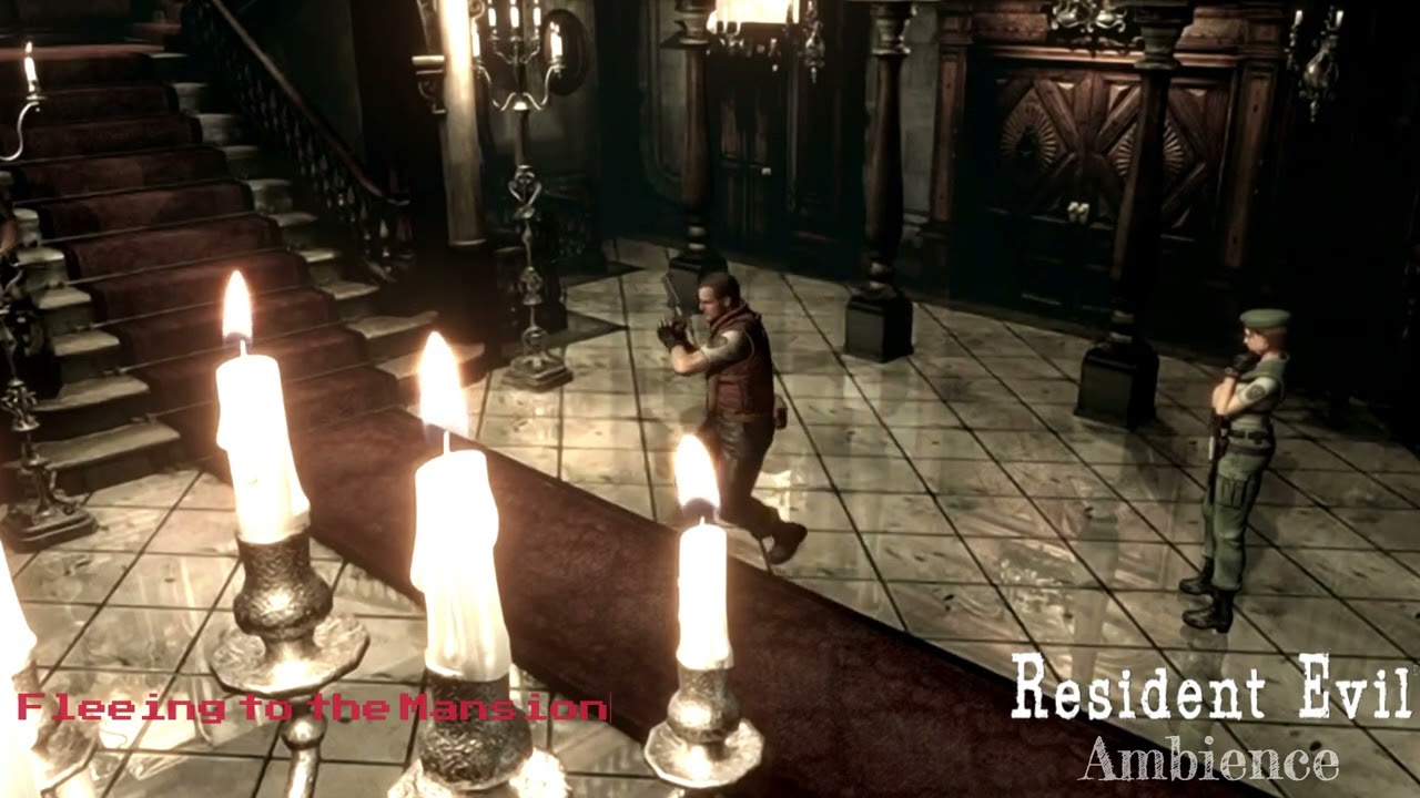 Resident Evil Ambience | Fleeing to the mansion