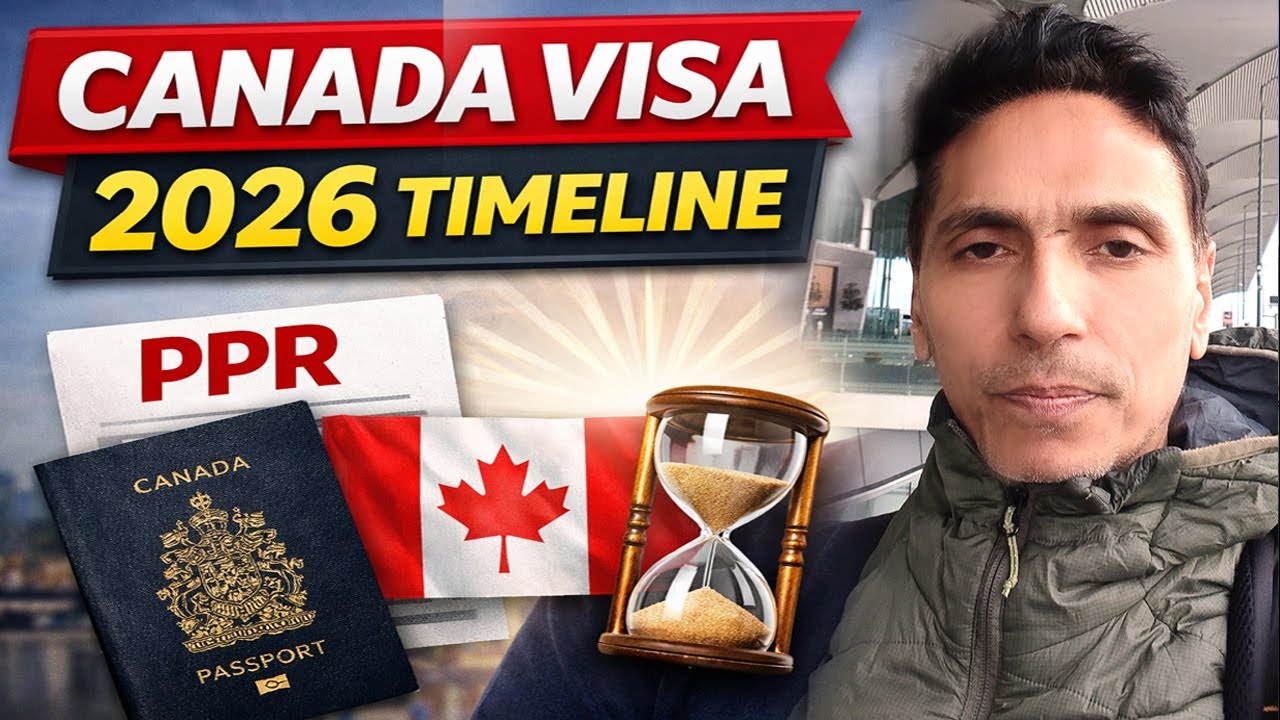 Canada Visa Stamping Timeline 2026 🇨🇦 | After Biometrics & PPR (India)
