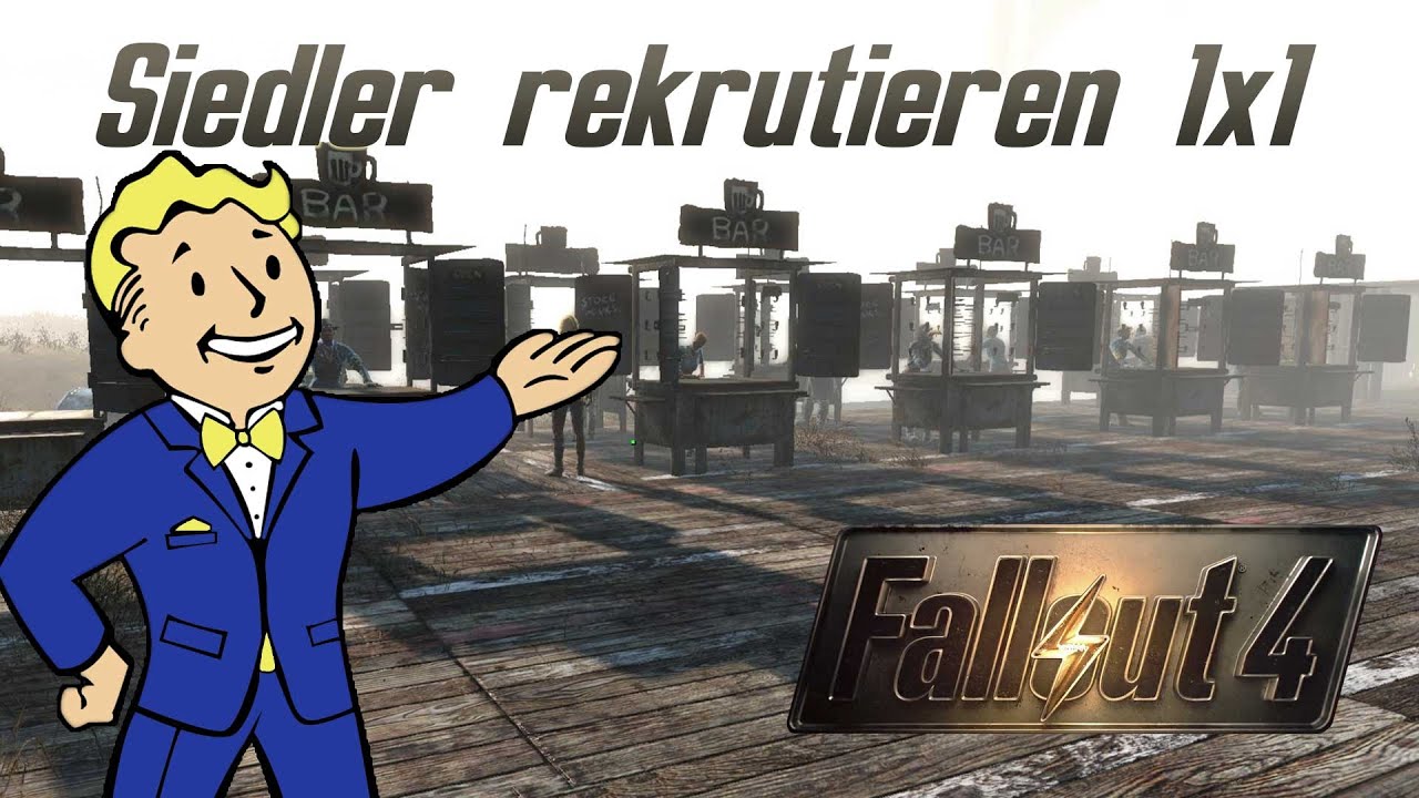 Fallout 4 Guide: Siedler rekrutieren und maximieren