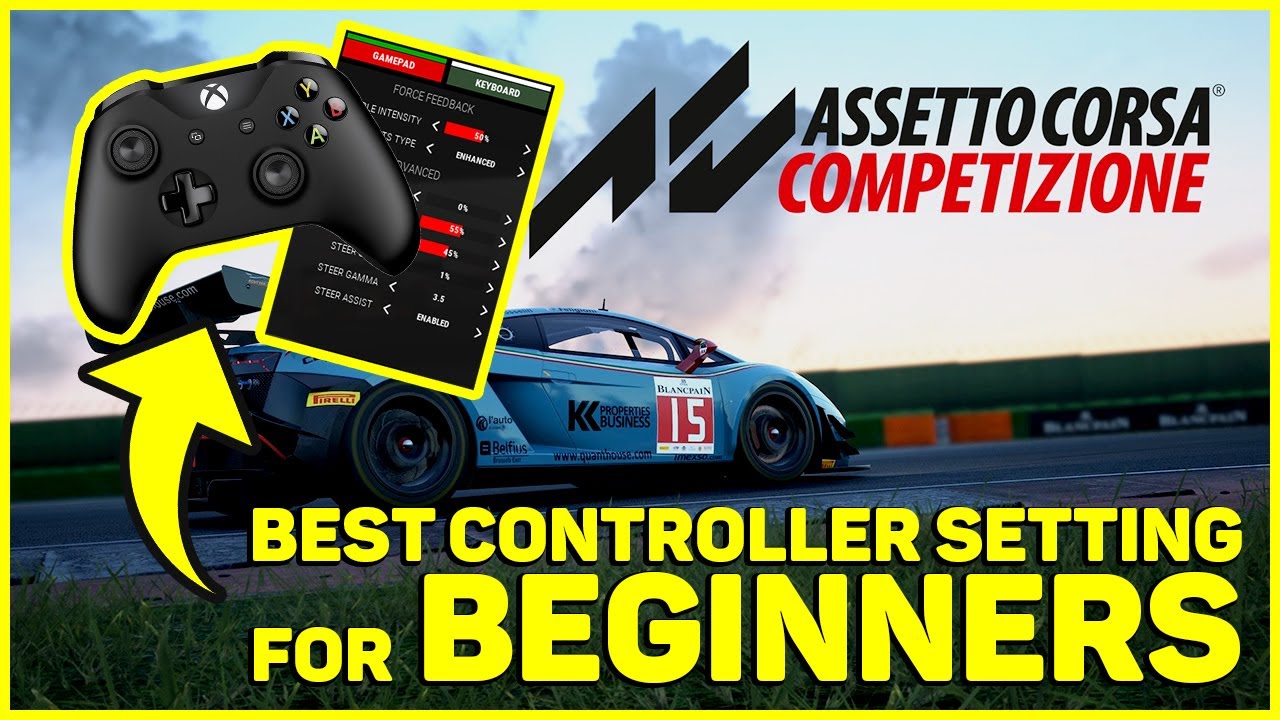 Best Controller Settings for Beginners 2026 (PC) 【Assetto Corsa Competizione】
