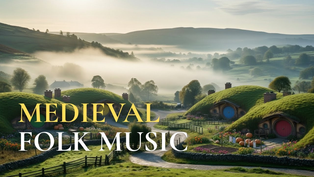 Warm Medieval Folk Music 🌅 Soft Morning Stillness | LOTR Inspired Fantasy