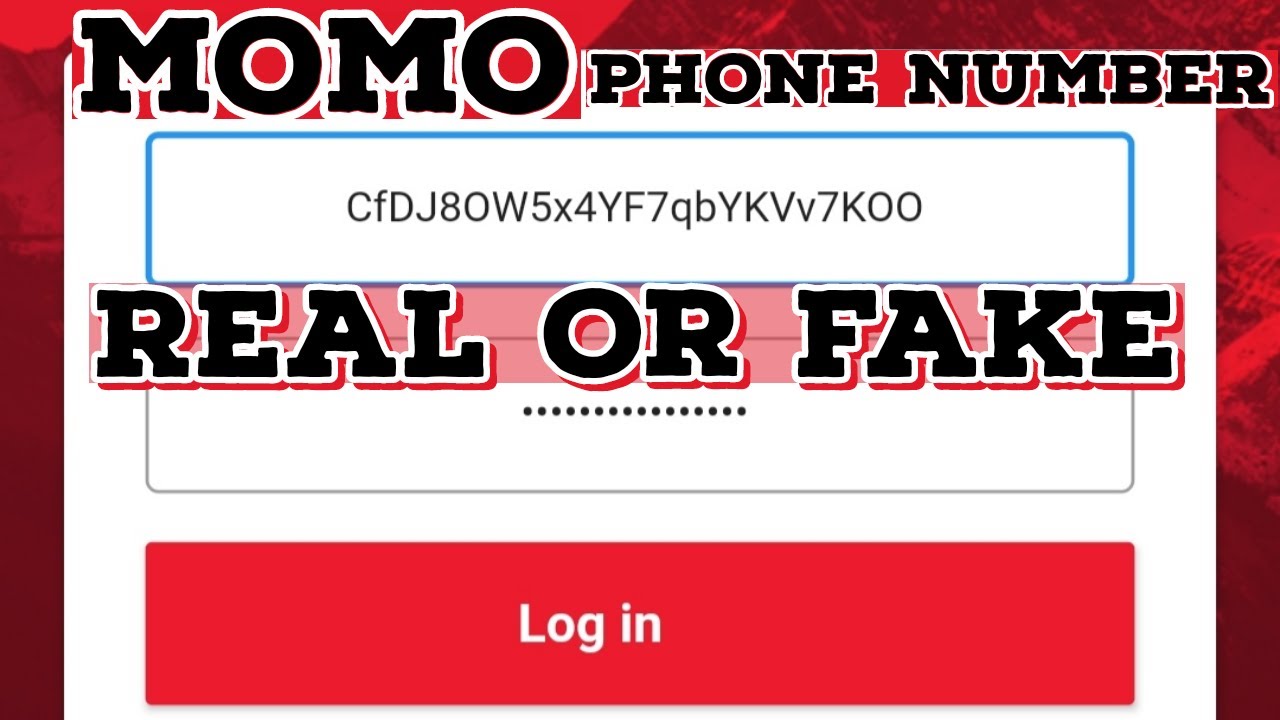 How to get Momo Phone Number for Bexchange | fake or real