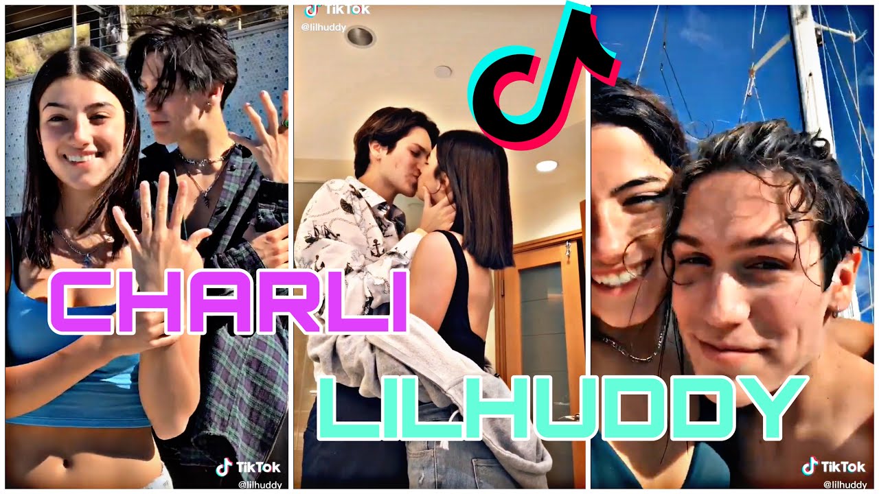 Chase Hudson (Lilhuddy) and Charli D'amelio Tiktok Compilation from beginning to 2020
