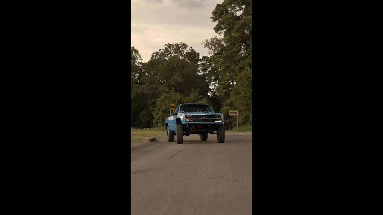 Blue Chevy K5 #shorts