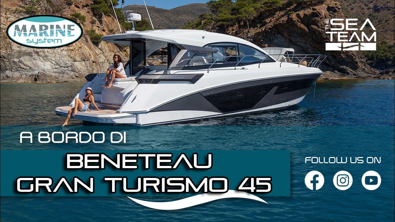 A bordo di Beneteau GT45 con Marine System