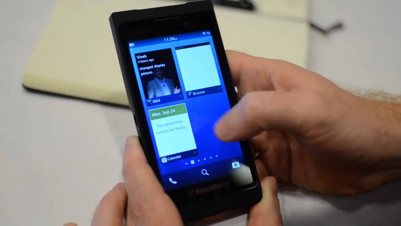 BB10 (Blackberry 10) Beta 3 dimostrazione ed hands-on del Dev Alpha B