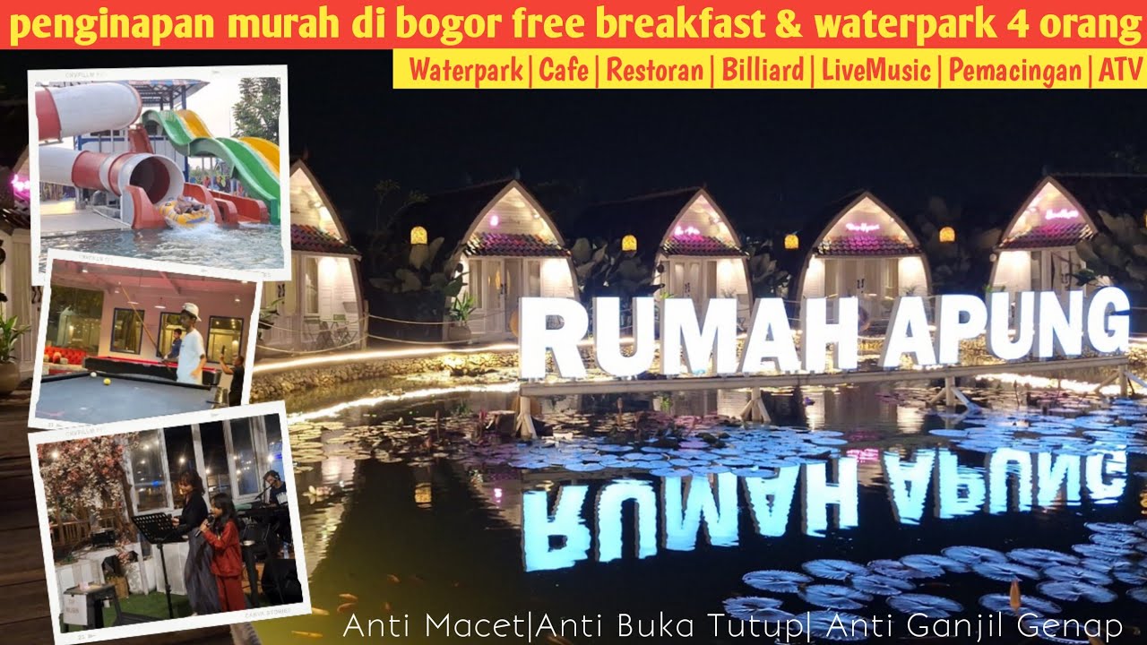 REVIEW LENGKAP D'SAWAH RESORT, RESTO & REKREASI❗️RUMAH APUNG‼️ #penginapantanpaganjilgenap #resort