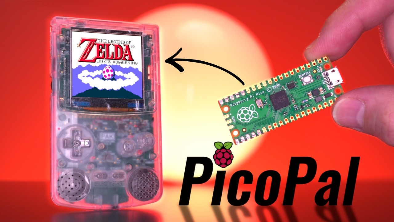 THIS Raspberry Pi Pico Powered Game Boy Color Is Too GOOD | PicoPal
