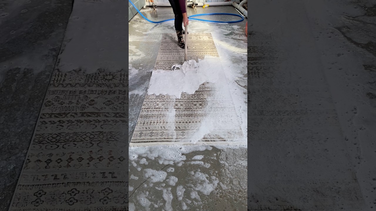 EXTREME FOAM Carpet Cleaning 🤯 So Satisfying! 