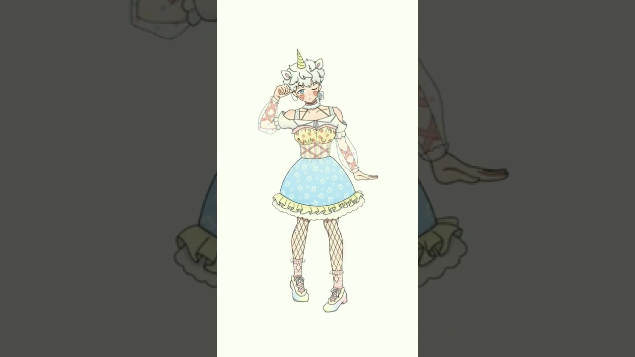 My OC in Lolita Dress