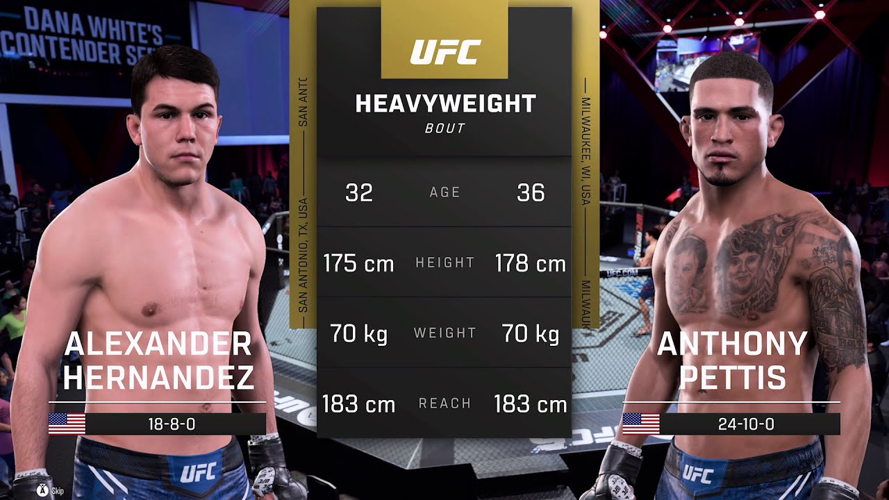 ALEXANDER HERNANDEZ v ANTHONY PETTIS / Men's Openweight Tournament Last 256 / UFC 7