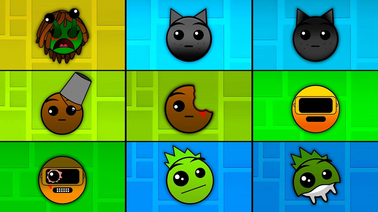 Огонь в дыре (нормально и обратно) | Geometry Dash, часть 12