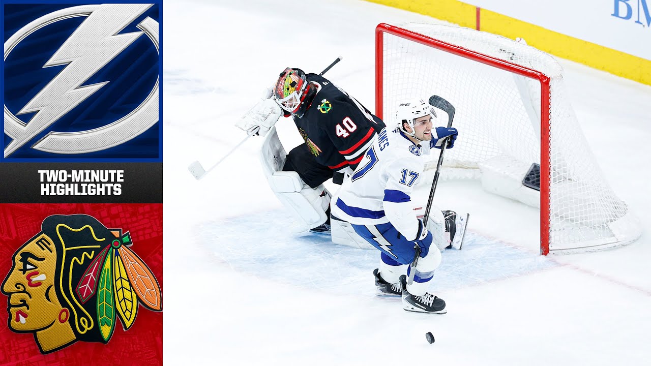 Chicago Blackhawks vs.Tampa Bay Lightning (1/23/26) | Game Highlights | CHSN Blackhawks