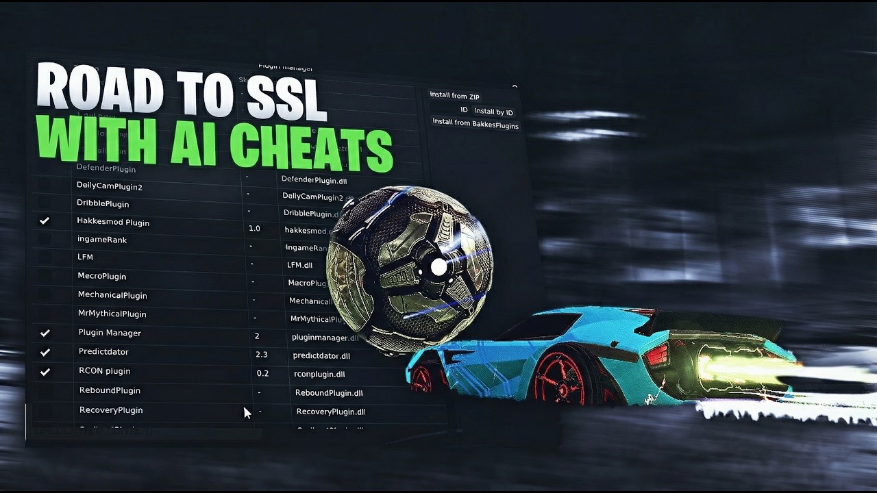 ROAD TO SSL Using The Best ROCKET LEAGUE CHEAT