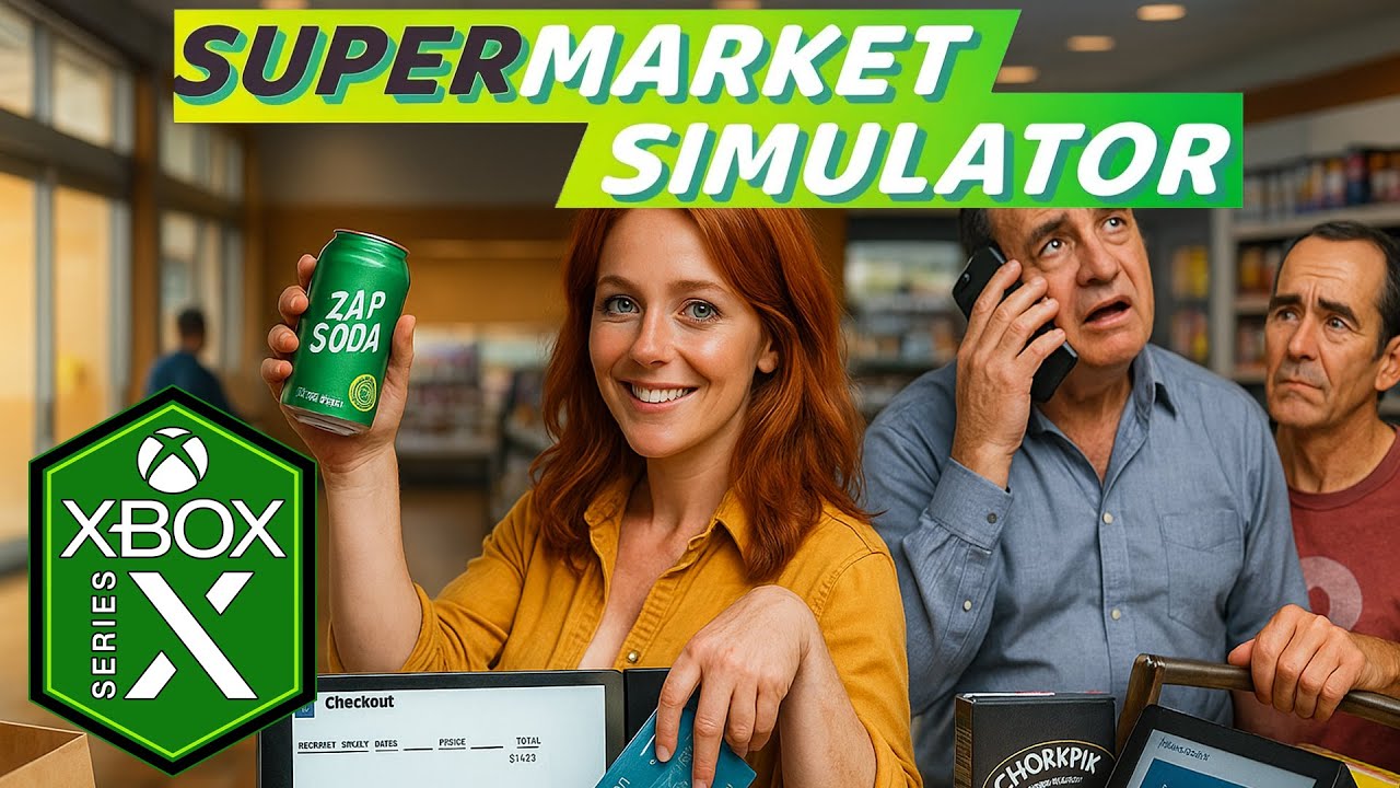Геймплей Supermarket Simulator Xbox Series X [Оптимизированный] [Xbox Game Pass]